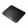 Ventilador cooler doble cooling pad con luz
