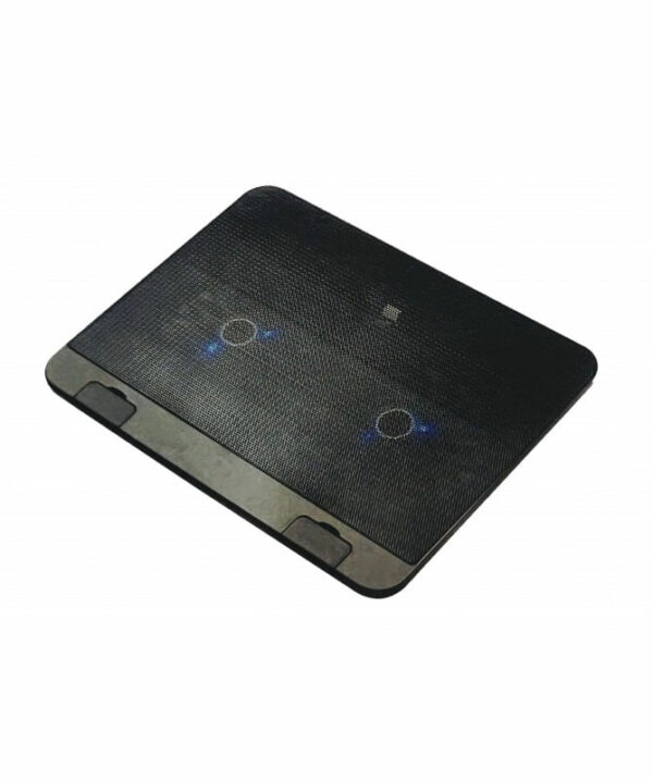 Ventilador cooler doble cooling pad con luz