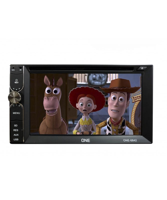 RADIO ONE SUNPLUS DVD 6.2PULG, BT, TV, RADIO, LINK APPLE ANDROID