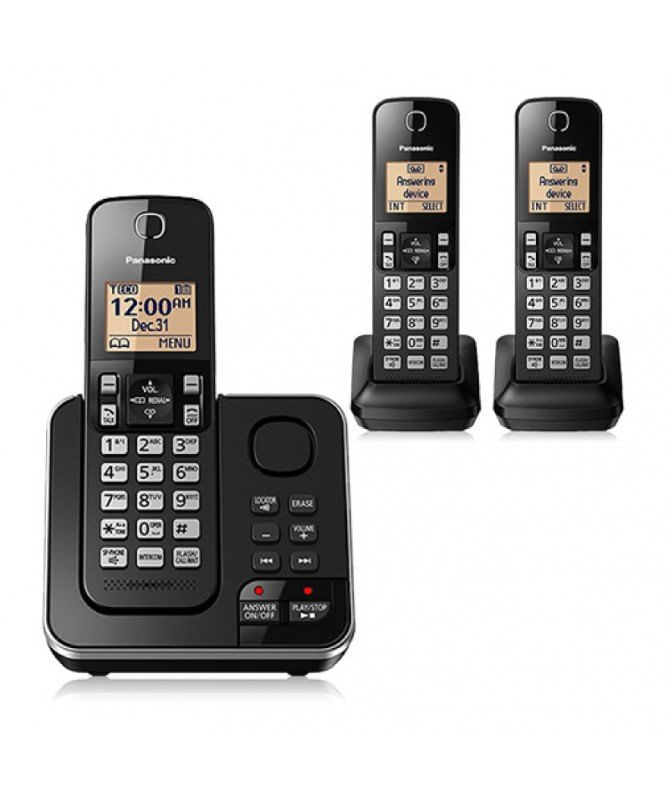 Nuevo Panasonic KX-TG633SK 6.0 Plus TRES Teléfonos inalámbricos