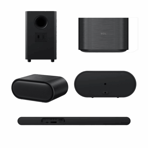 Barra de Sonido TCL S645W Dolby Audio 5.1 Subwoofer con refuerzo de graves