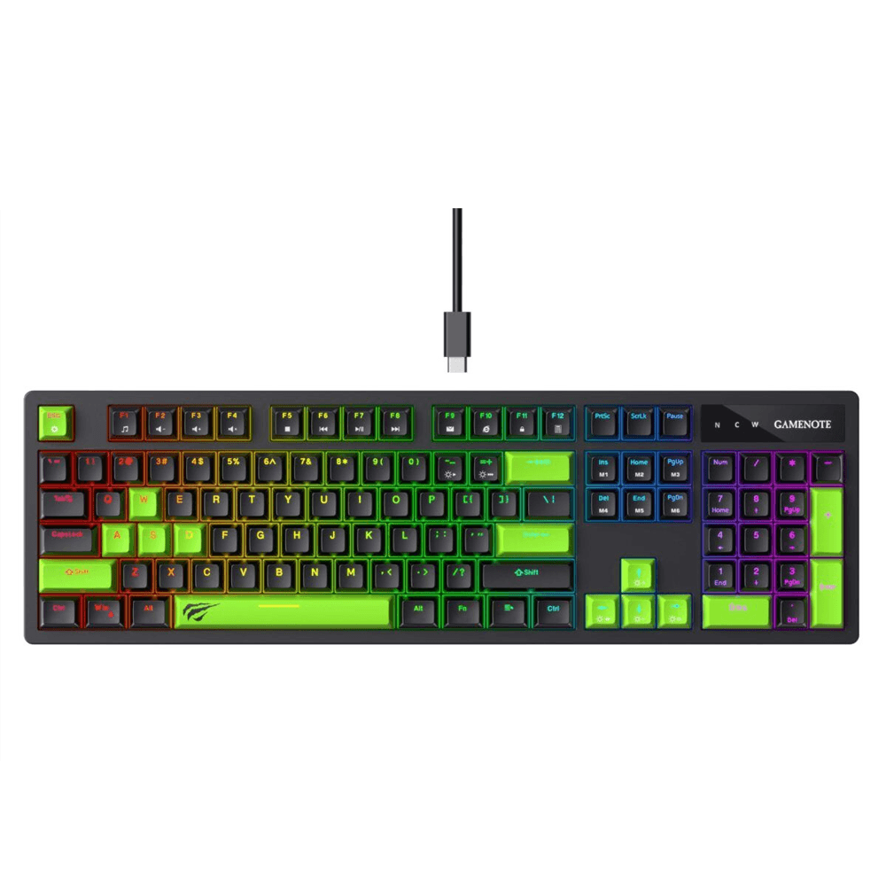 Teclado Havit KB893L Mecánico Gaming