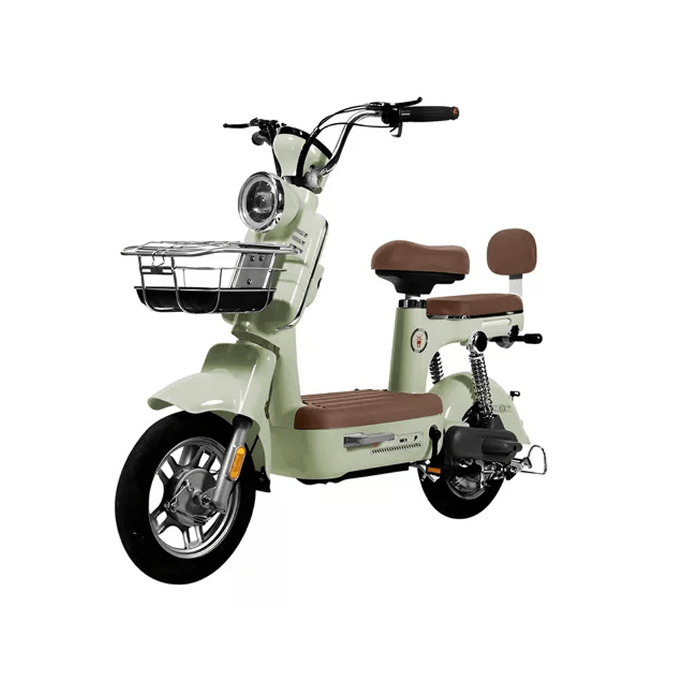 Motocicleta Eléctrica 500W BLANCO