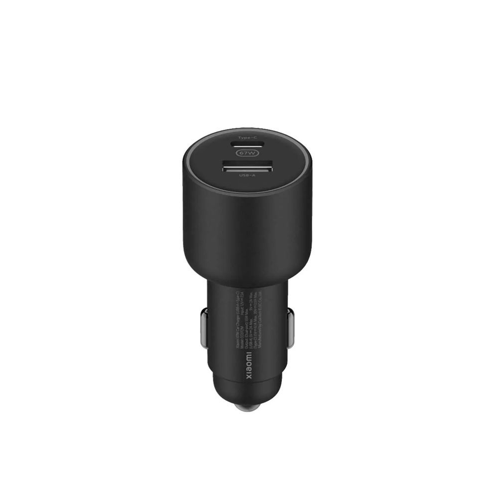 Cargador Xiaomi 67W Dual-Port Car Charger
