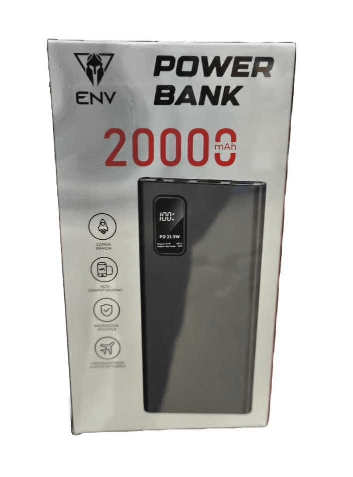 Power Bank ENV PD22.5w 20000mAh
