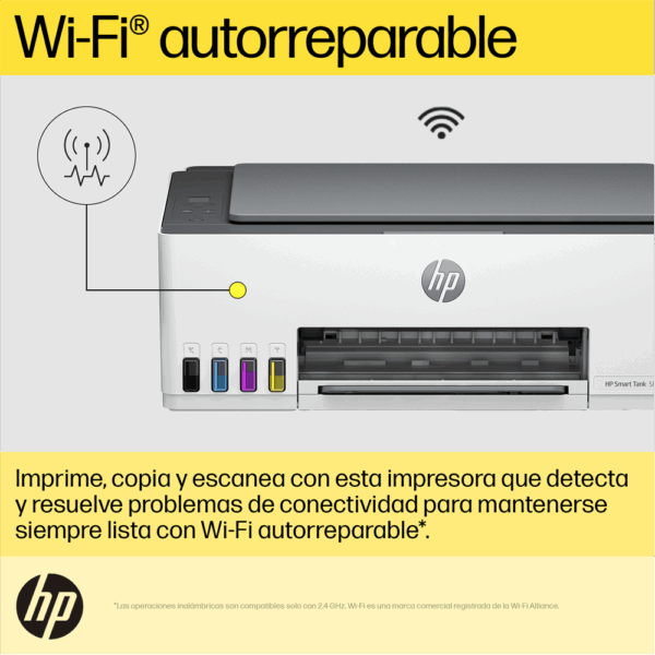 Impresora HP 580 SMART TANK MFP WIFI