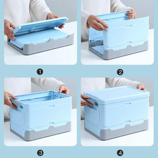 Caja de almacenamiento plegable grande
