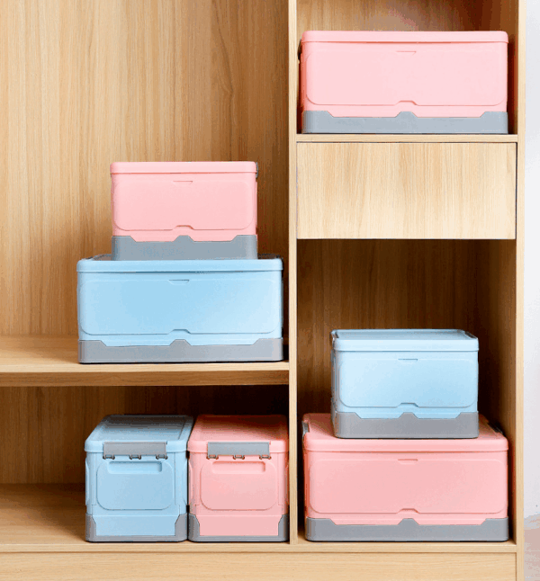 Caja de almacenamiento plegable grande