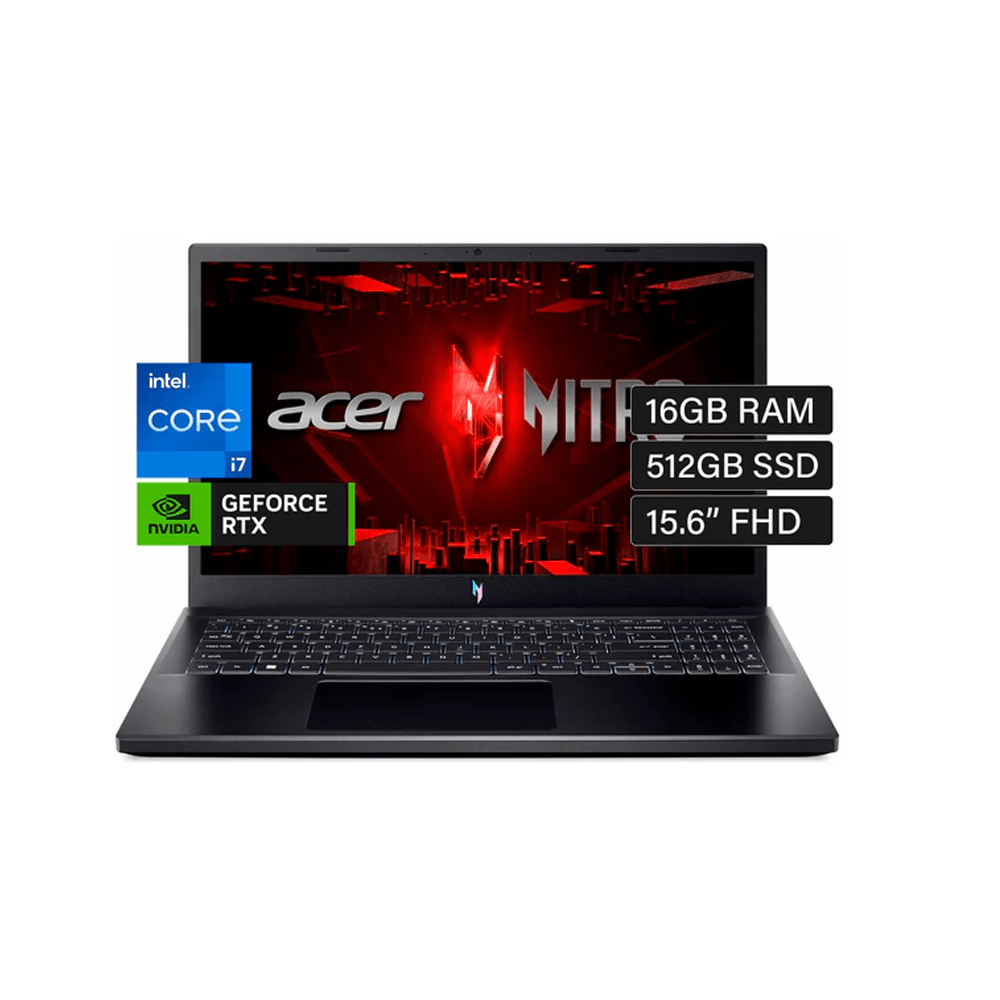 Laptop Acer Nitro Core i7 13620H, 16gb+512gb, RTX 4060 8GB