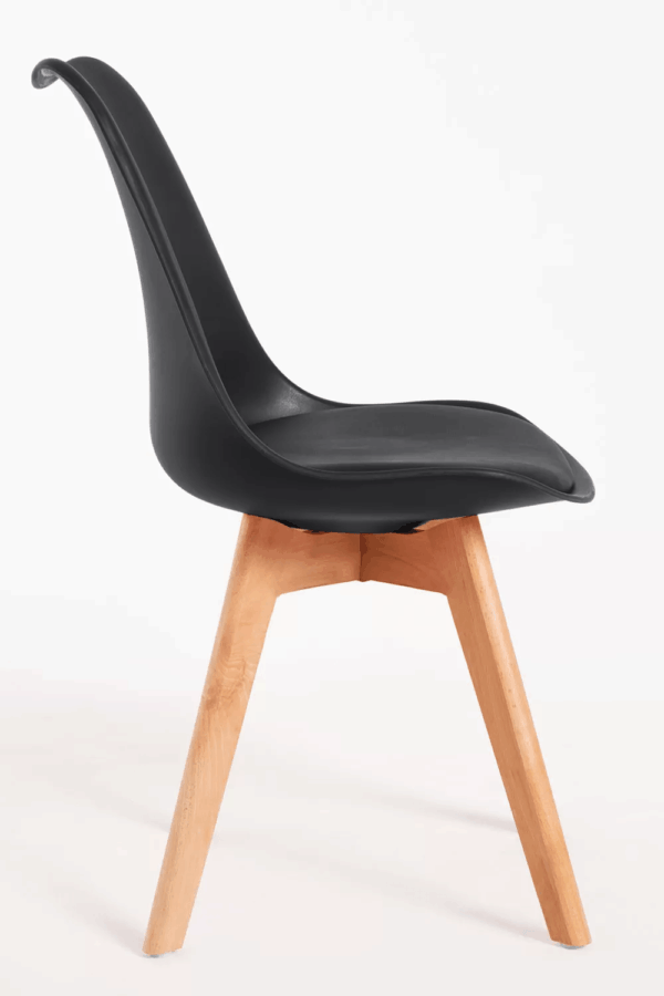 SILLA EIFFEL SLIM DE MADERA NEGRO