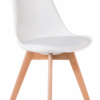 SILLA EIFFEL SLIM DE MADERA BLANCO
