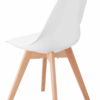 SILLA EIFFEL SLIM DE MADERA BLANCO