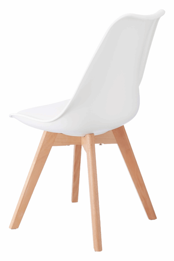 SILLA EIFFEL SLIM DE MADERA BLANCO