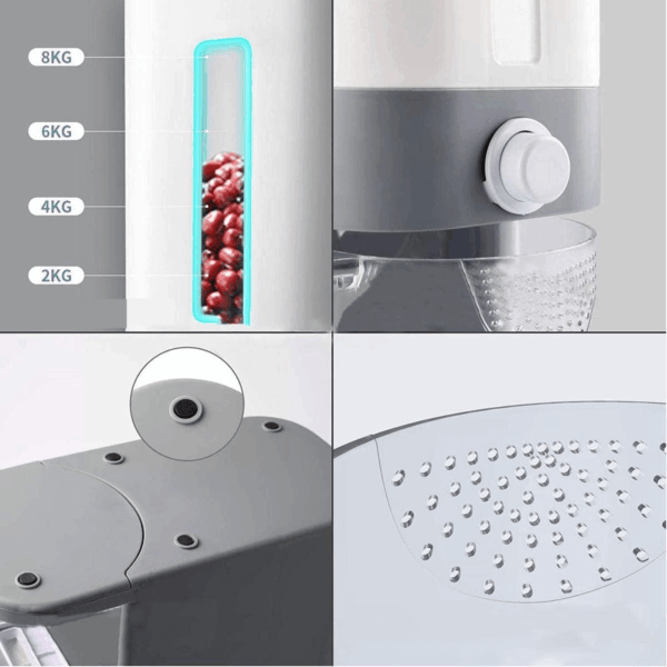 Dispensador de arroz y granos