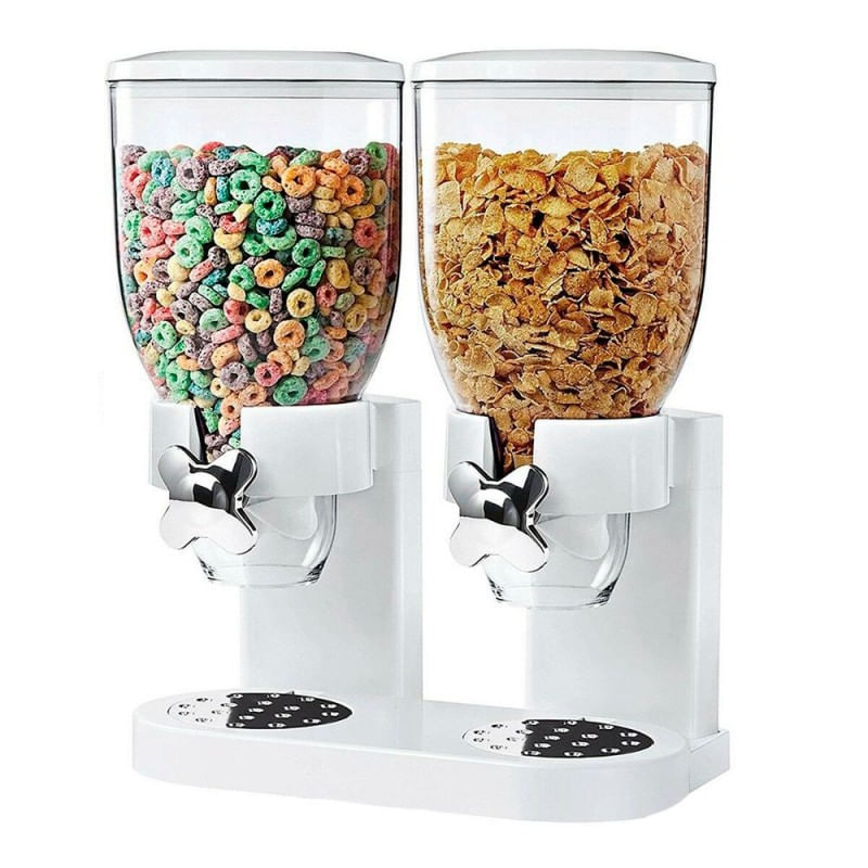 Dispensador doble de cereal