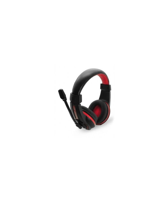 HEADPHONE AUDIFONO GAMER HAVIT, NEGRO Y ROJO