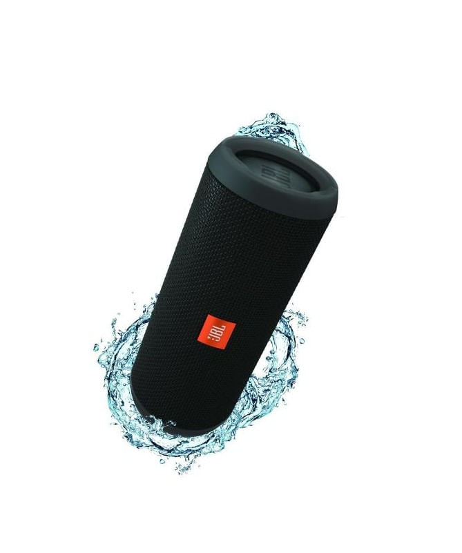 PARLANTE PORTÁTIL JBL FLIP 4 SUMERGIBLE AZUL Y NEGRO