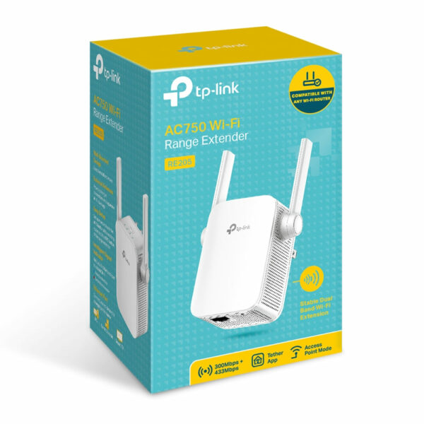 Repetidor TP-Link RE205 AC750