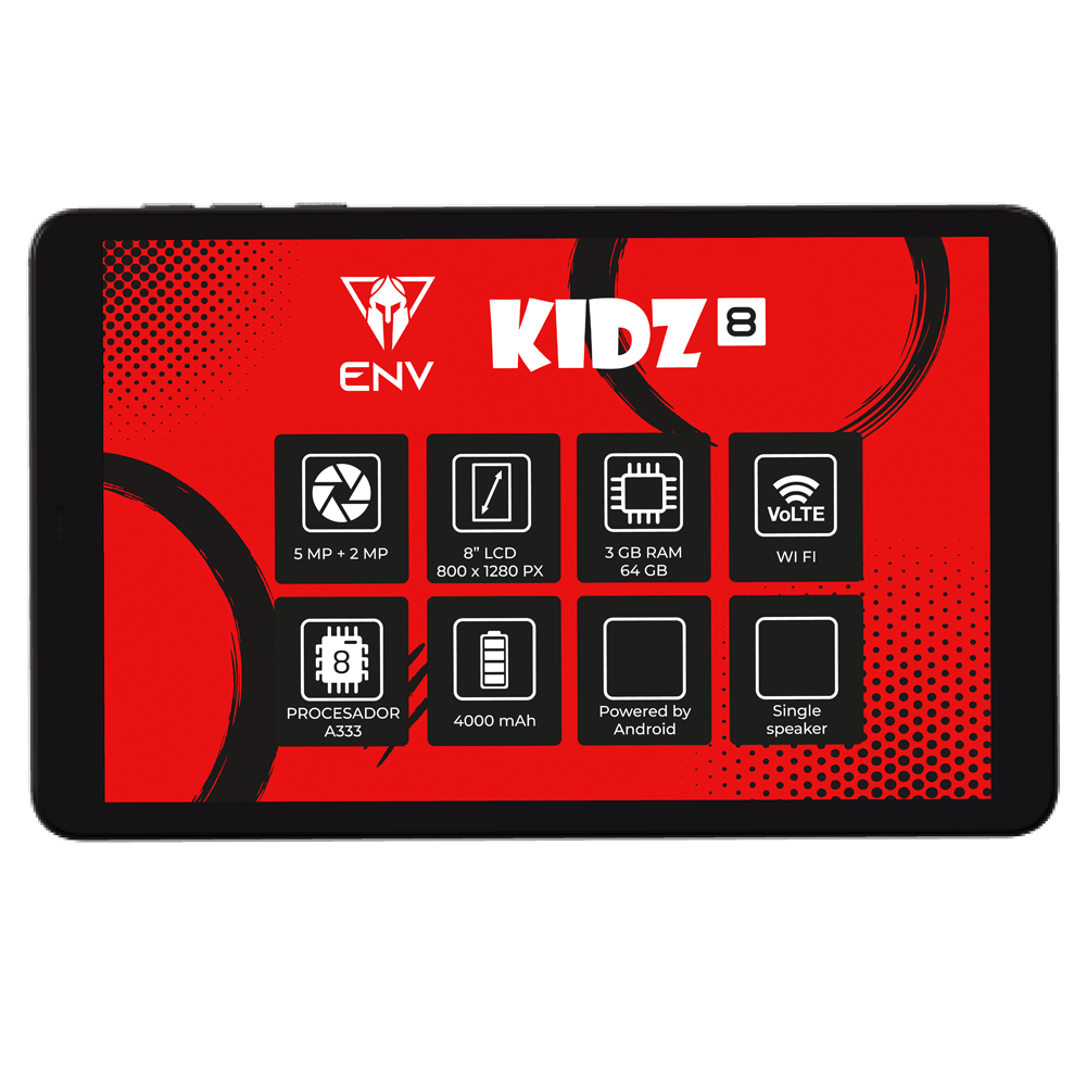 Tablet ENV Kidz 8 3+64GB