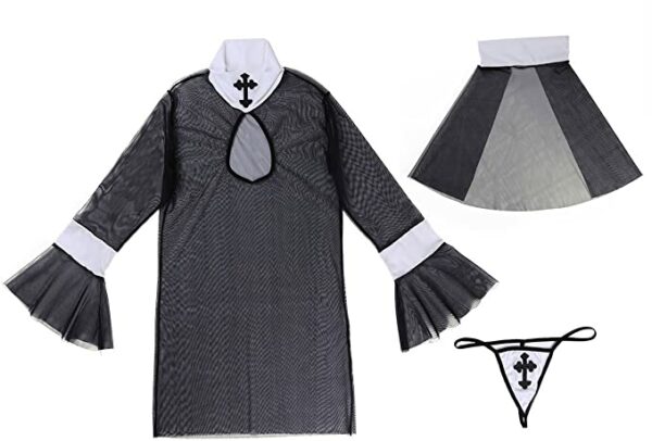 Traje sexy de monja