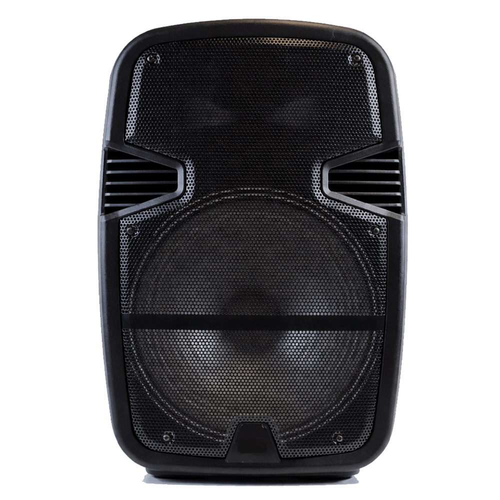 Parlante ALP-1504 50.000 W 15" LED con Trípode Micrófono y Control Remoto