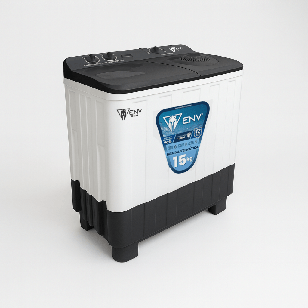 Lavadora Semiautomática ENV TECH 15KG