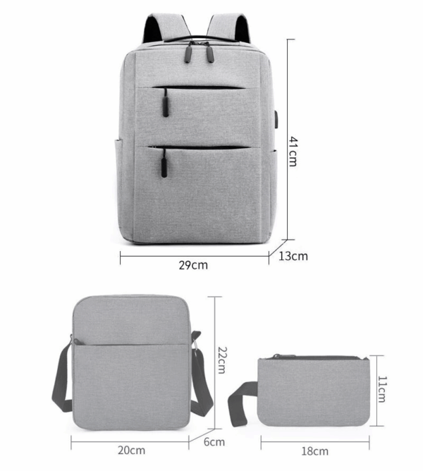 Set Mochilas 3 Piezas