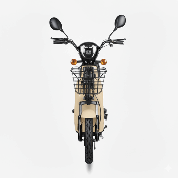 Bicicleta eléctrica 350W ENV JY BEIGE
