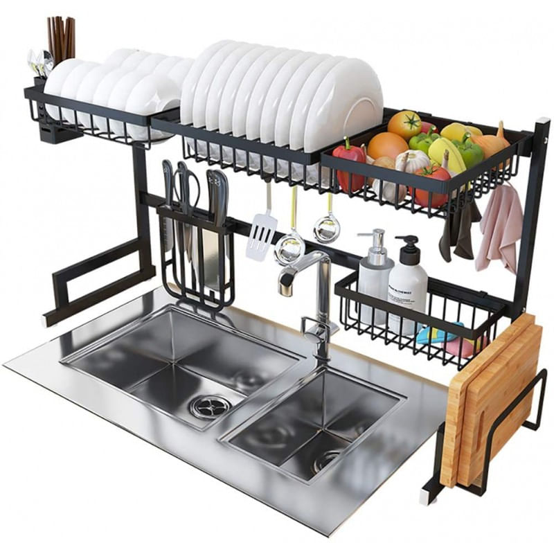 Repisa de platos de 65 cm