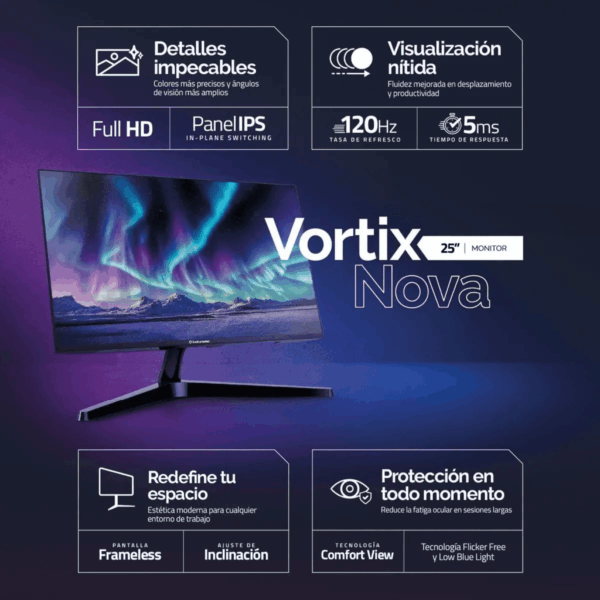 MONITOR IND 25MIMNAVN IPS FHD 120HZ 5MS
