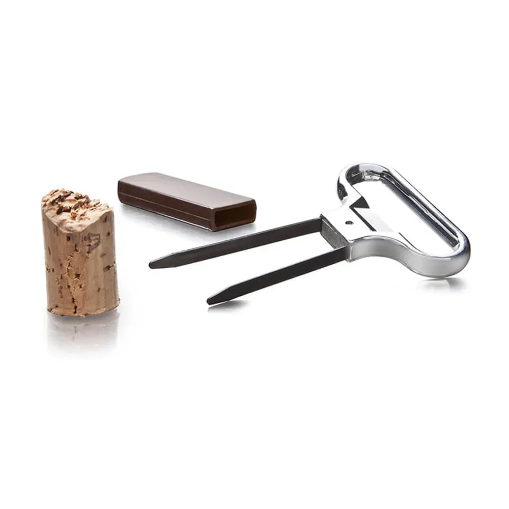 SACACORCHOS VACU VIN ACERO INOX. INCL. PLASTICO PROTECTOR