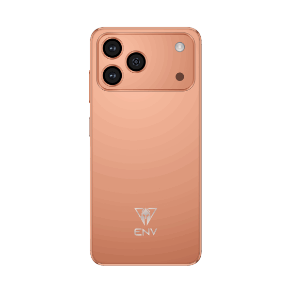 CELULAR ENV NEO PRO MAX BUNDLE EDITION 4GB +20GB Expandible + 128GB CON AUDIFONO NARANJA
