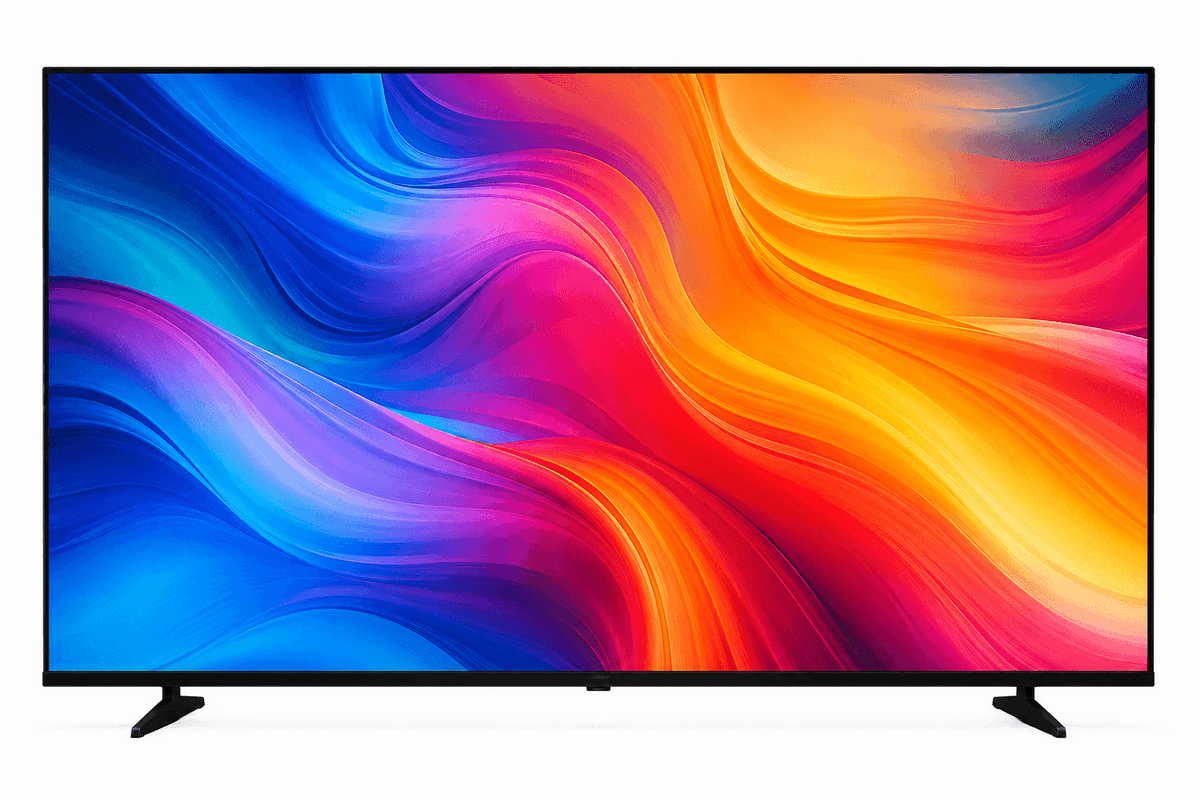 TELEVISOR ENV 85¨ FRAMELESS UHD QLED TV, ISDBT, GOOGLE TV 5.0