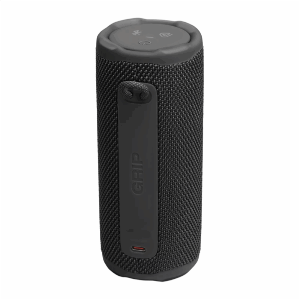 Parlante JBL GRIP | 16 W, 14 horas de autonomía, Bluetooth, impermeable, portátil, negro NEGRO