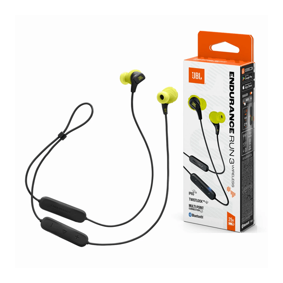 1BJBL9534.png Parlante JBL Endurance Run3 | Negro, Bluetooth, Resistente al agua, 25 horas de autonomía NEGRO