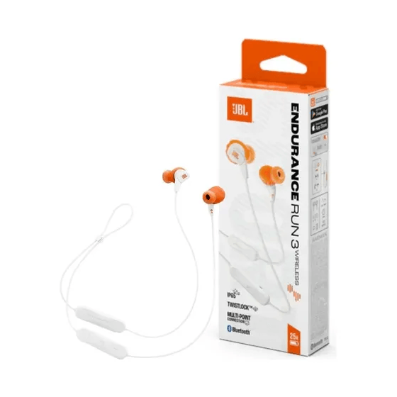 1BJBL9535.png Parlante JBL Endurance Run3 | Negro, Bluetooth, Resistente al agua, 25 horas de autonomía BLANCO