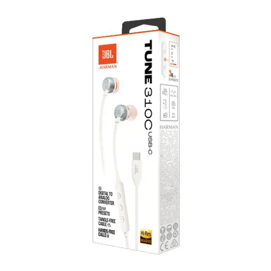 Audífono JBL TUNE 310C | Con micrófono JBL TUNE 310C