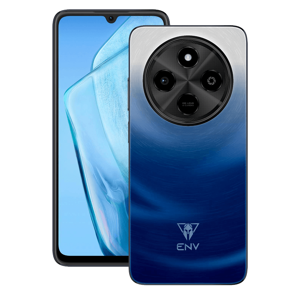 Celular ENV Note 16 | 128 GB, 4 GB RAM, Negro AZUL