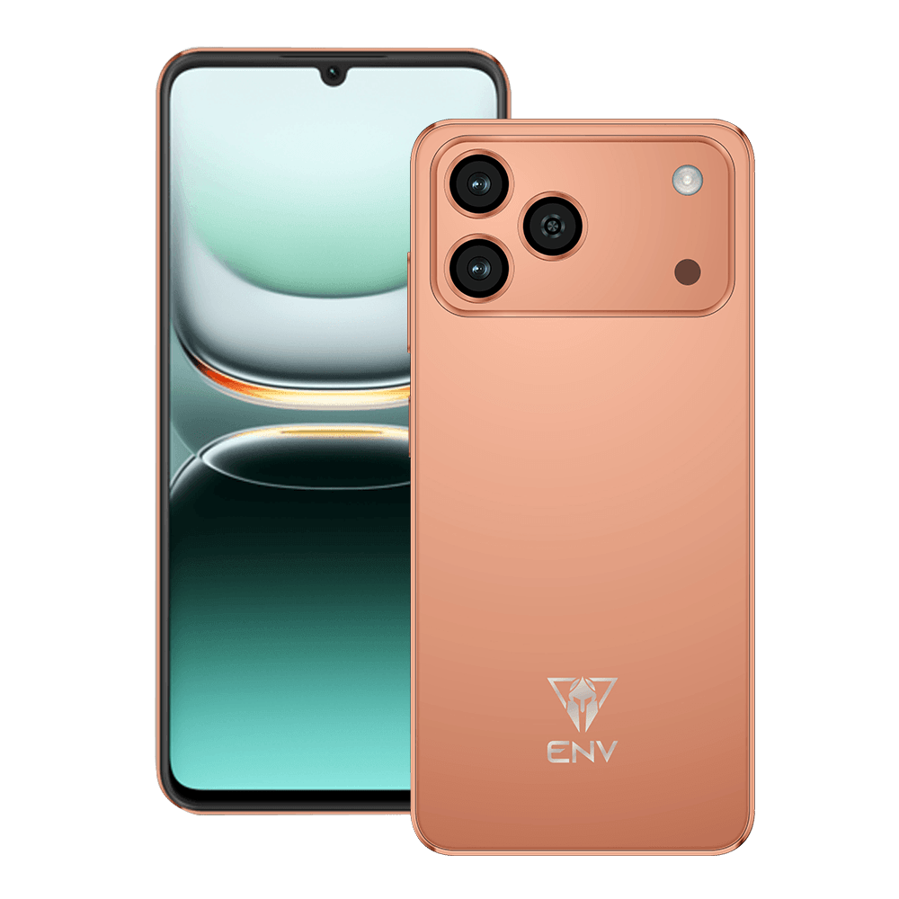 1CENV9430-3.png CELULAR ENV NEO PRO MAX 4+256GB CON AUDIFONO NARANJA
