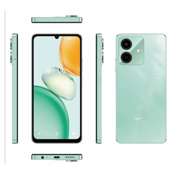 Celular Honor play 10 4+128gb CYAN
