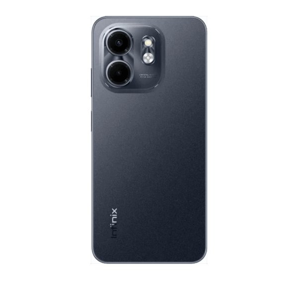 1CINF5770-atras.png Celular Infinix Smart 9 | 128 GB, 8 GB RAM, MediaTek Helio G81, Negro, Android, DUAL SIM NEGRO
