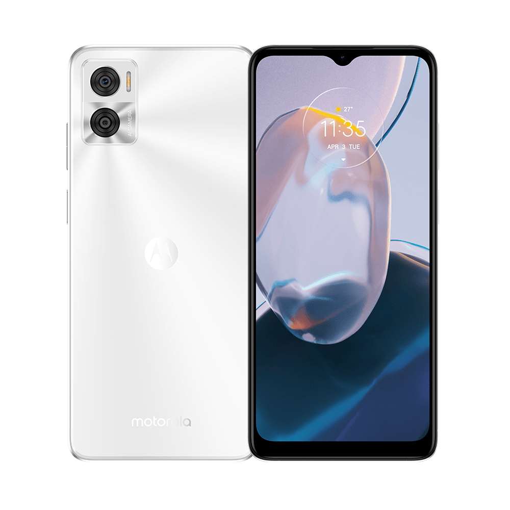 Celular Motorola E22I | 2 GB RAM, 64 GB, Blanco, Android BLANCO