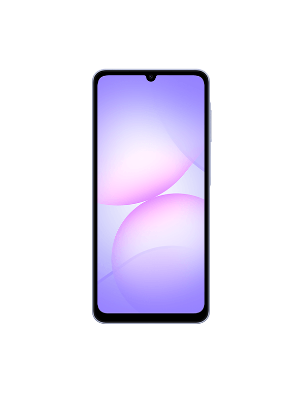 Celular Samsung Galaxy A07 | 128 GB, 4 GB RAM, Android, color Violeta VIOLETA