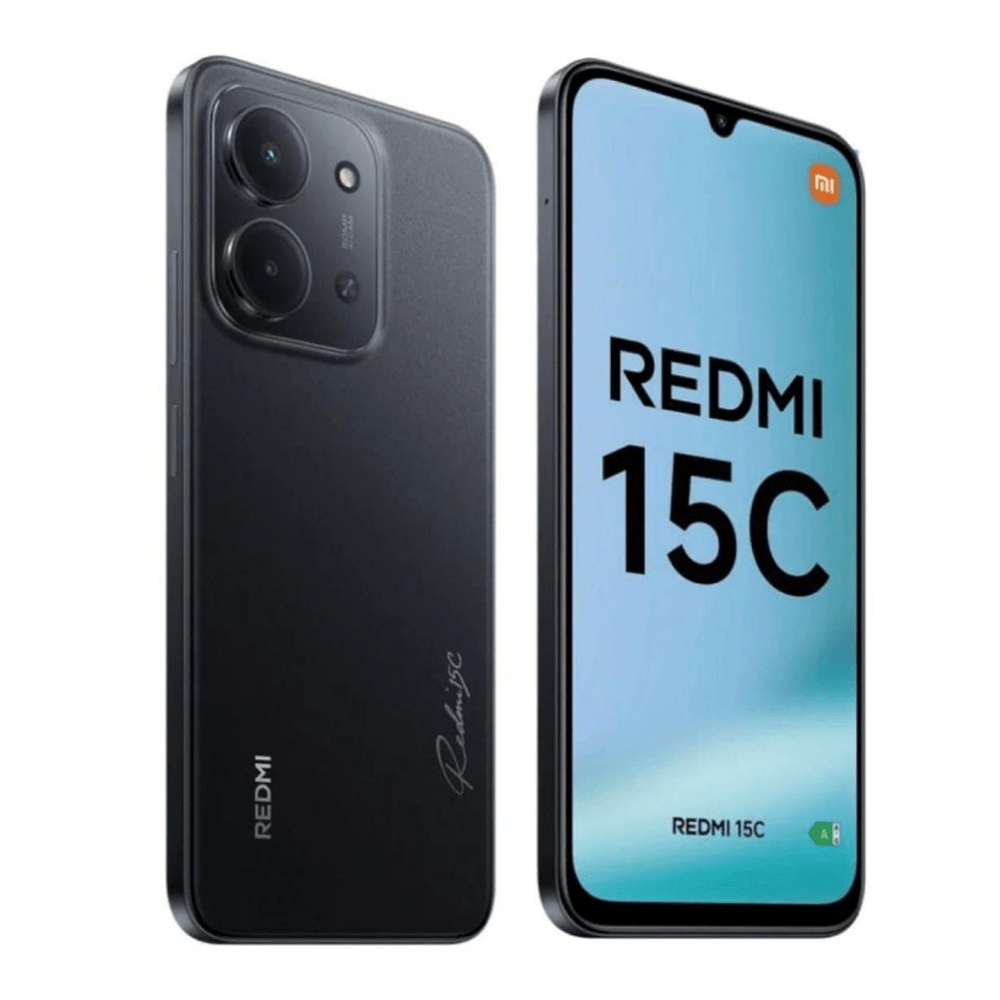 Celular Xiaomi Redmi 15C | 256 GB, 8 GB RAM, DUAL SIM NEGRO