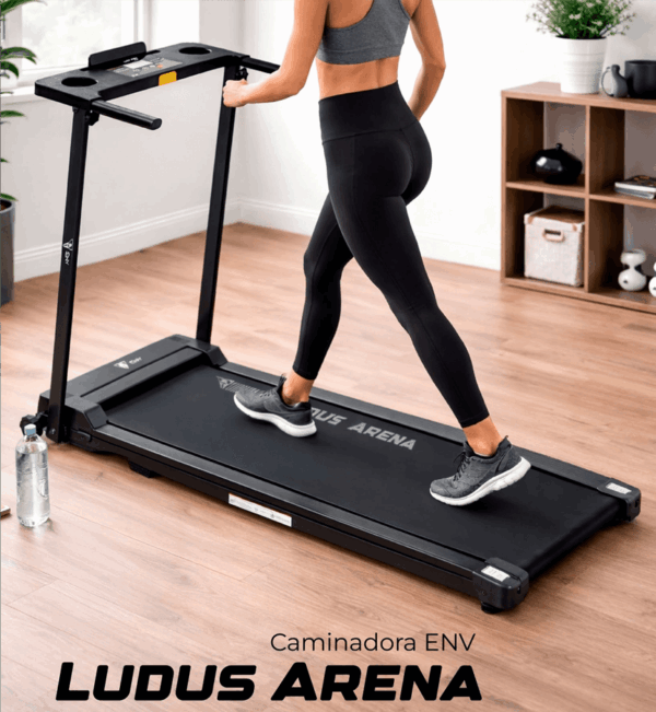 CAMINADORA LUDUS ARENA X2AC | Operación manual 110 V 136 kg soportados Plegable Caminadora ENV Ludus Arena X2AC