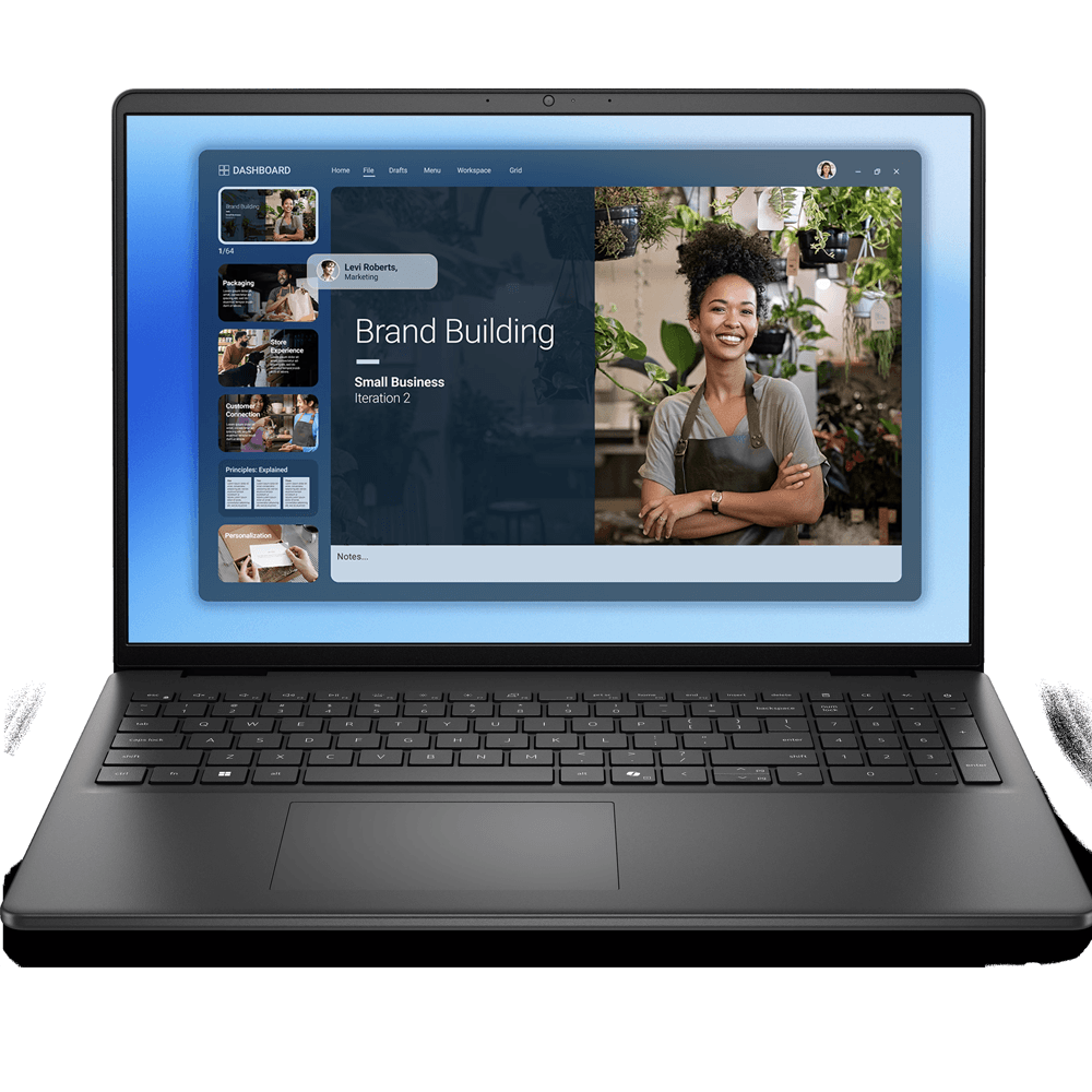 Laptop DELL Core 7 150u, 16gb+1tb+16” touch