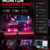 1EENV1886_POST.png Monitor ENV Gaming FHD IPS 144Hz | 24 pulgadas 1920x1080 HD 300 nits 4000:1 Monitor ENV 24” Gaming FHD IPS 144Hz