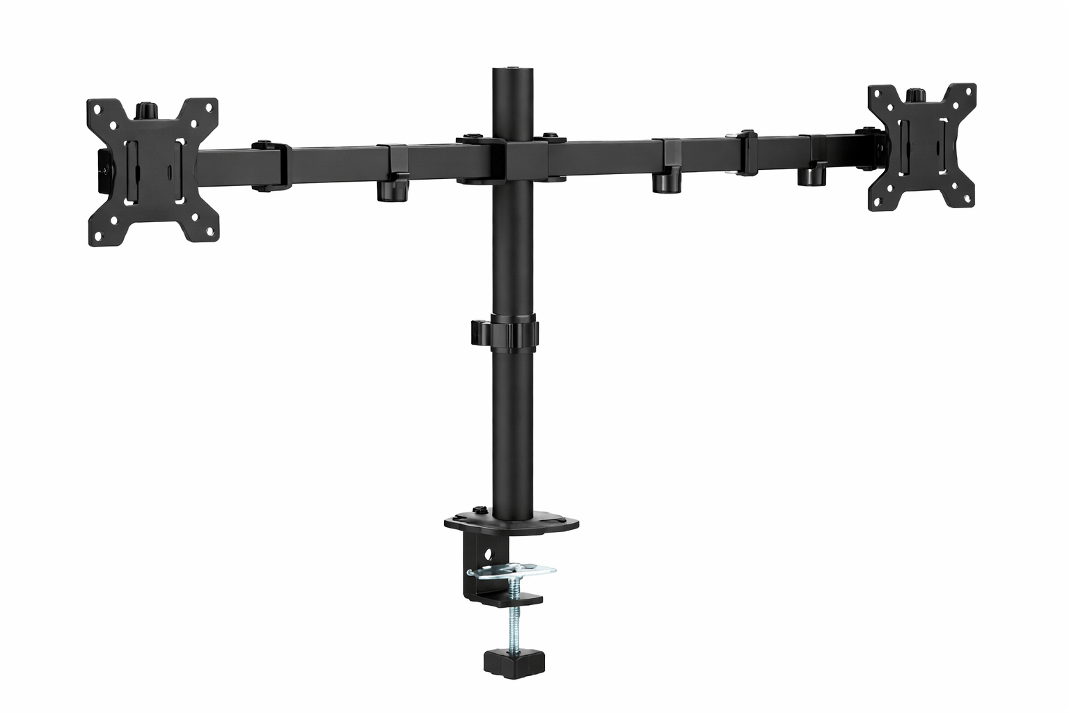 1EENV9309.png Soporte ENV Arm Dual Flex | Color negro, 2 lugares de montaje Soporte Articulado ENV Arm Dual Flex