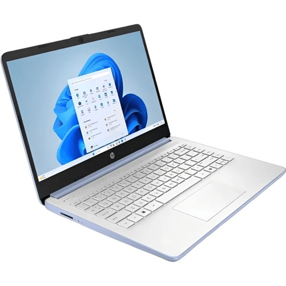 Laptop HP N150 | Intel N150, 4 GB RAM, 128 GB SSD, 14 pulgadas, 1366 x 768, Windows 11, color plata SKY BLUE
