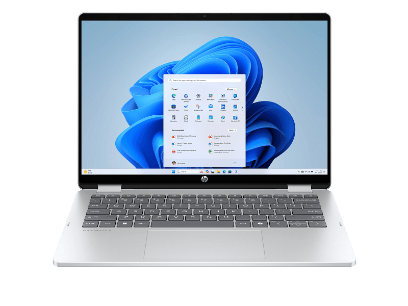 Laptop HP Omnibook AMD Ryzen 5 AI, 16gb+512gb+ 14 pulg, touch
